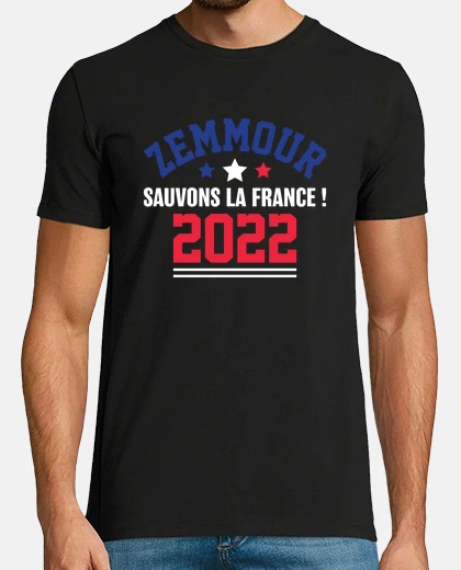 Tee-shirt Sauvons la france  zemmour president