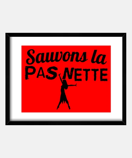 Cadre sauvons la pas nette