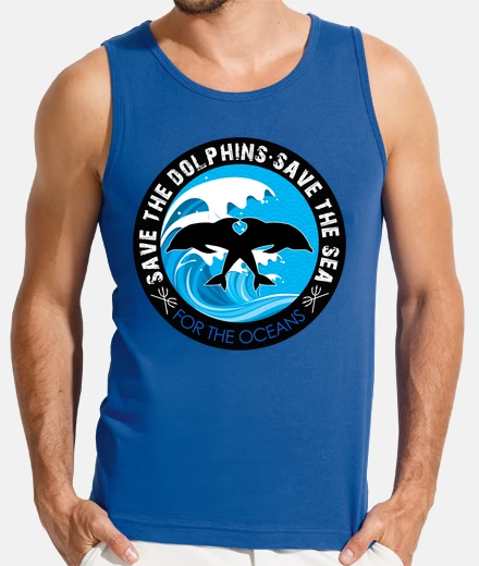 T-shirt save i delfini - save la sea