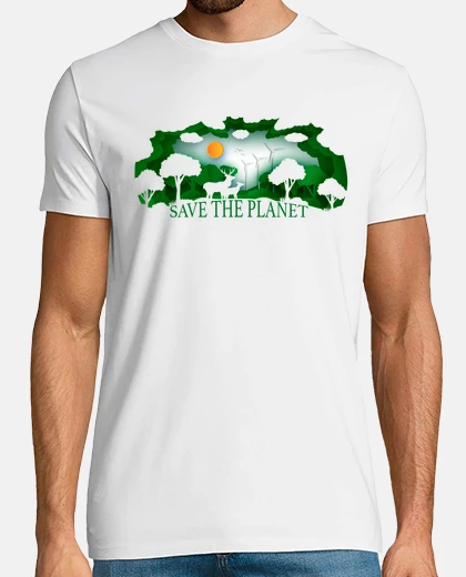 T-shirt save il planet