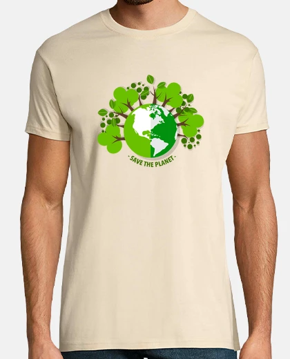 T-shirt save il planet 2
