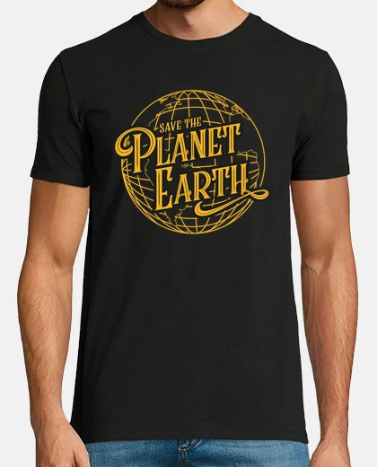 T-shirt save il planet earth