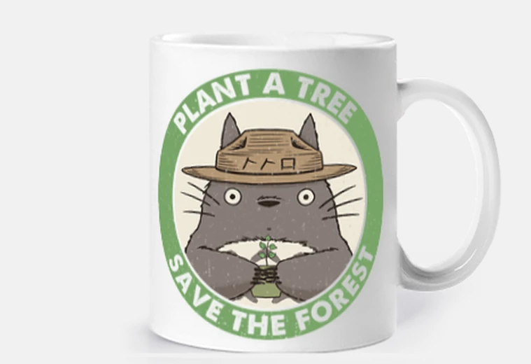 Cup save the forest