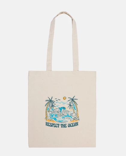 Bag save the oceans save the planet