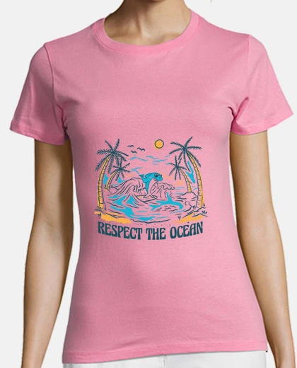 Playera save the oceans save the planet