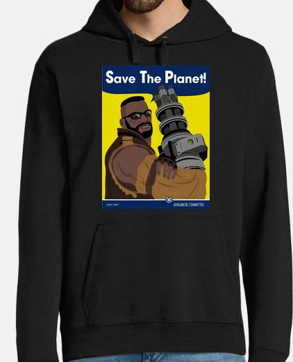 Sudadera Save the planet