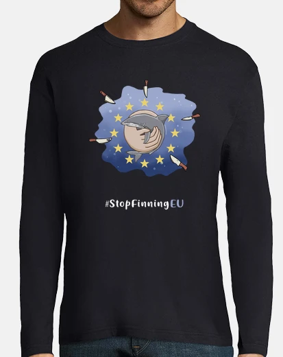 T-shirt save the shark s - stop finn ue citizen
