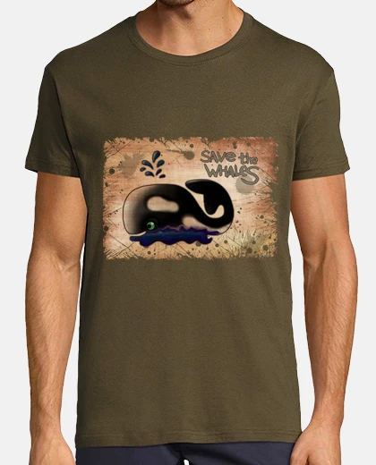 Camiseta Save the Whales