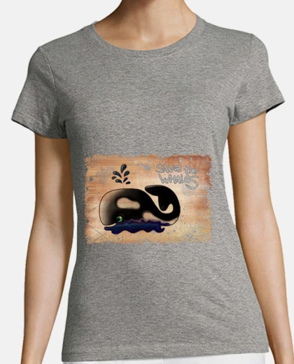 Camiseta Save the Whales
