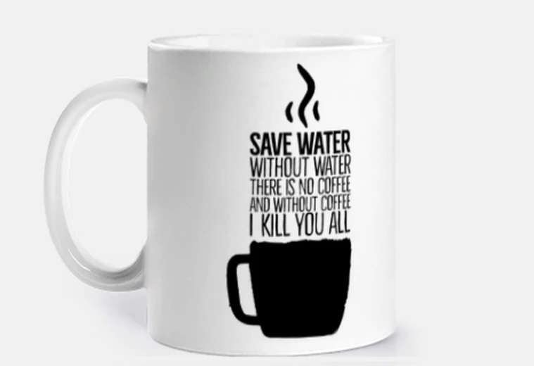 Cup save water
