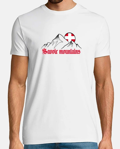 Tee-shirt Savoie mountains