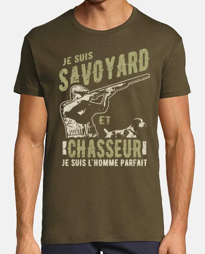 Tee-shirt savoyard et chasseur