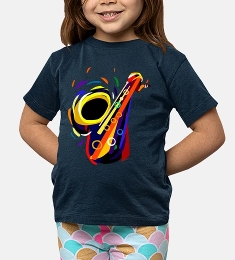 Ropa sax Niño, manga corta, azul marino