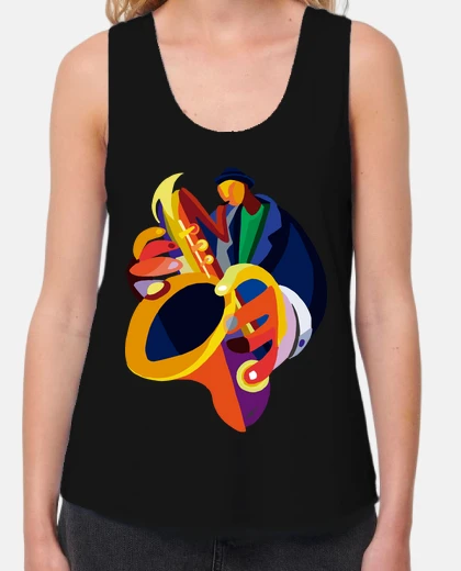 Camiseta saxo colores
