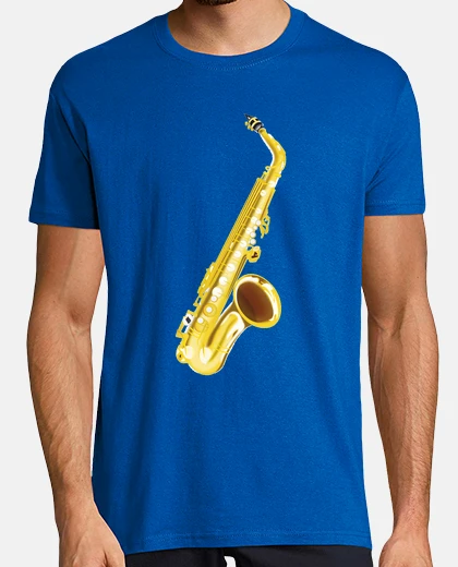 T-shirt saxofono