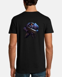 SC2   Terran en la espalda