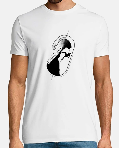 T-shirt scalatori appassionati di arrampicata