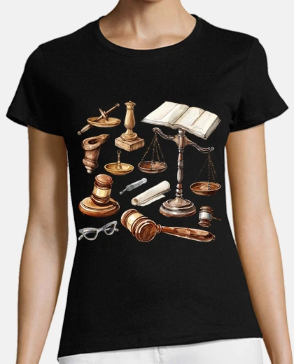 Playera scales of justice