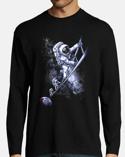 T-shirt scaletta spazio