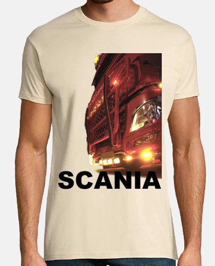 Camiseta SCANIA camión luces Regalo Hombres Camioneros