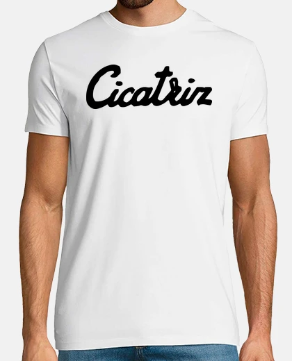 T-shirt scar (letters)