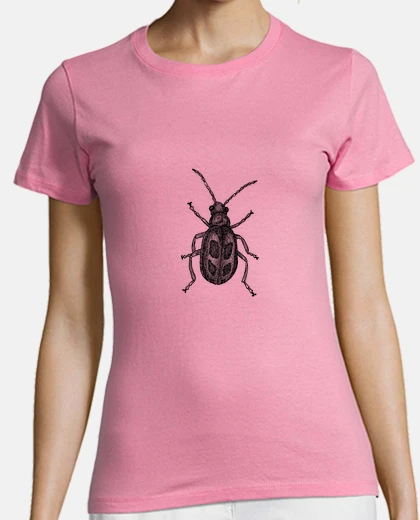 T-shirt scarabeo - illustrazione naturalistica