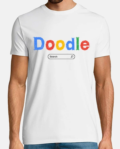 T-shirt scarabocchio