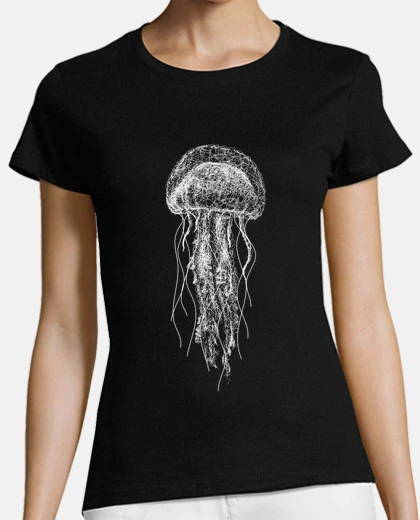 T-shirt scarabocchio meduse