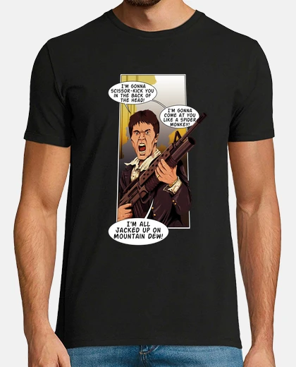 T-shirt scarface di talladega