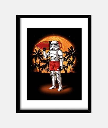 Cadre scarif-montre print