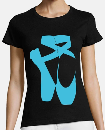 T-shirt scarpe ballerini ball et blu