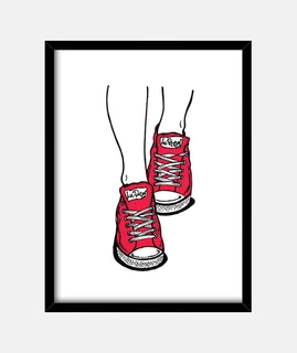 Quadri Converse Spedizione gratis Tostadora