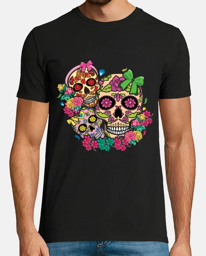 T-shirt Scary Sugar Dia De Los Muertos Day Of