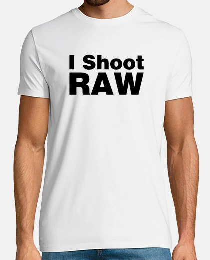 T-shirt scatto raw