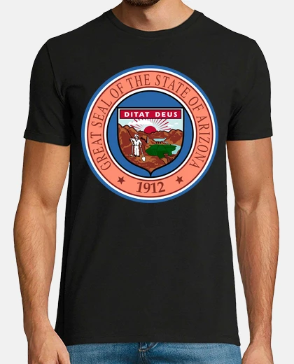 Tee-shirt sceau d'état de l'arizona