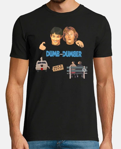 T-shirt Scemo e più Scemo