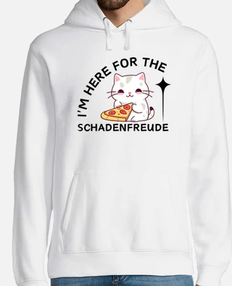 Cat pizza hoodie sales