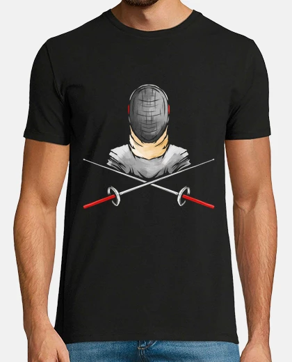 T-shirt scherma a fioretto incrociato