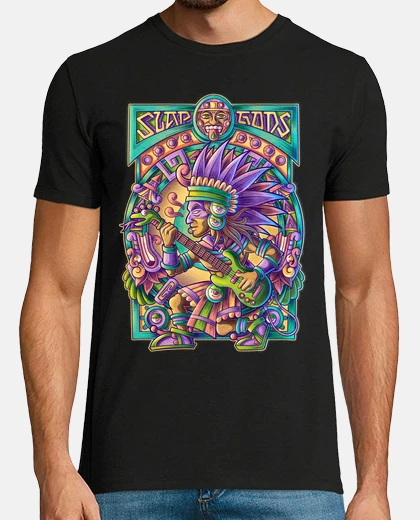 T-shirt schiaffeggiare gli dei