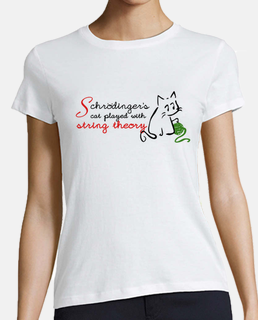 Schrödinger's cat played with string theory