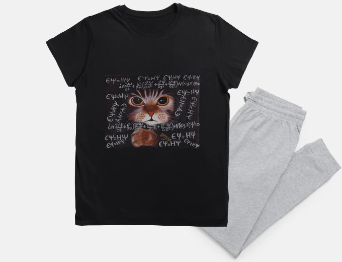 Pajama schrodinger cat
