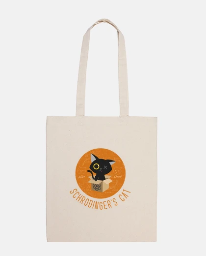 Borsa schrodinger gatto - gatto schrodinger - big bang theory