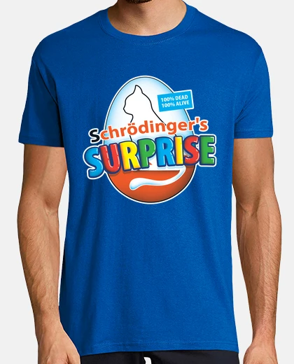 T-shirt schròdinger sorpresa