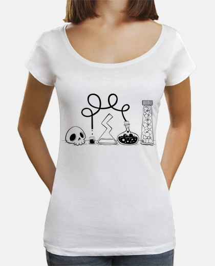 Tee-shirt science - col large