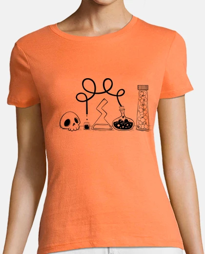 Tee-shirt science - fille chemise
