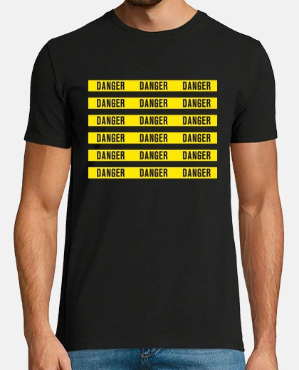 Playera science danger label