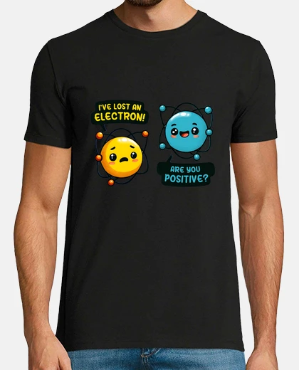 Tee-shirt sciences humour electron