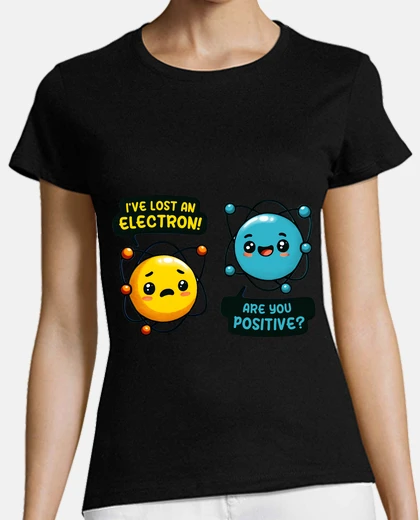 Tee-shirt sciences humour electron