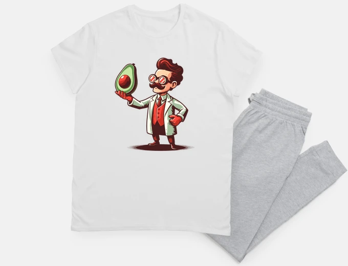 Pyjama scientifique drôle et avocat