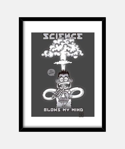 Quadro scienza soffia la mia mind
